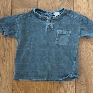 Zara - Boys Pocket T-Shirt in Gray (12-18 Months)